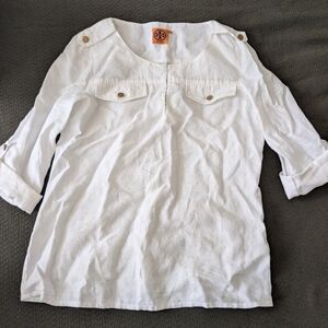 Tory Burch Linen Top